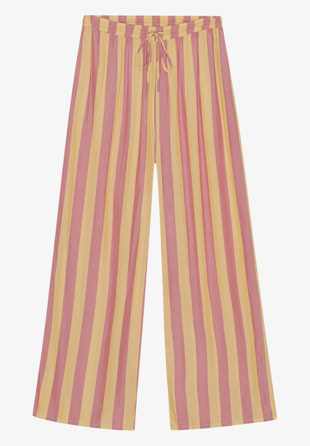 moshi moshi - Sea Pants Silky Stripe Rose/Yellow